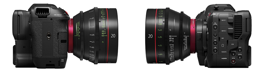 La EOS C70 de Canon lleva la potencia de la montura RF a su gama del Sistema EOS Cinema